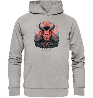 Infernal Sovereign – Dämonische Macht in Gothic - Rot - Organic Hoodie | Hoodies | Dark Shadows Arts