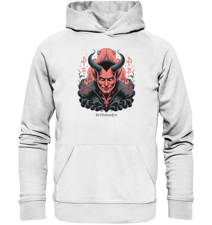 Infernal Sovereign – Dämonische Macht in Gothic - Rot - Organic Hoodie | Hoodies | Dark Shadows Arts