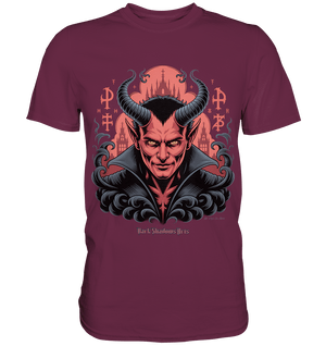 Infernal Sovereign – Dämonische Macht in Gothic - Rot - Premium Shirt | Unisex - Shirts | Dark Shadows Arts