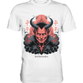 Infernal Sovereign – Dämonische Macht in Gothic - Rot - Premium Shirt | Unisex - Shirts | Dark Shadows Arts