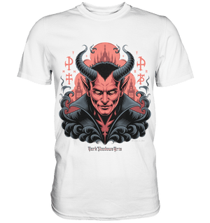 Infernal Sovereign – Dämonische Macht in Gothic - Rot - Premium Shirt | Unisex - Shirts | Dark Shadows Arts