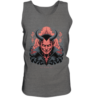 Infernal Sovereign – Dämonische Macht in Gothic - Rot - Relaxed Tank Top | Tank - Tops | Dark Shadows Arts