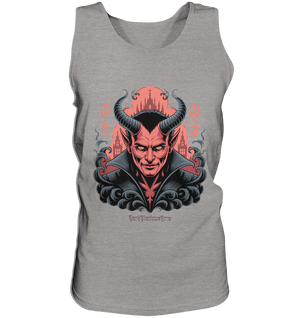 Infernal Sovereign – Dämonische Macht in Gothic - Rot - Relaxed Tank Top | Tank - Tops | Dark Shadows Arts
