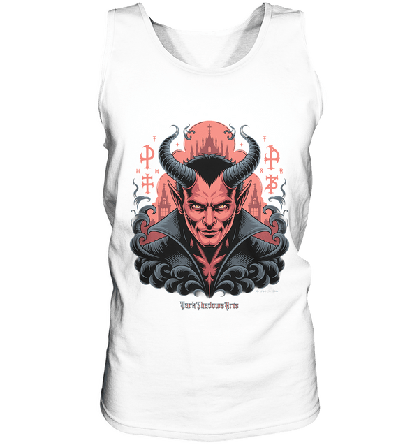 Infernal Sovereign – Dämonische Macht in Gothic - Rot - Relaxed Tank Top | Tank - Tops | Dark Shadows Arts