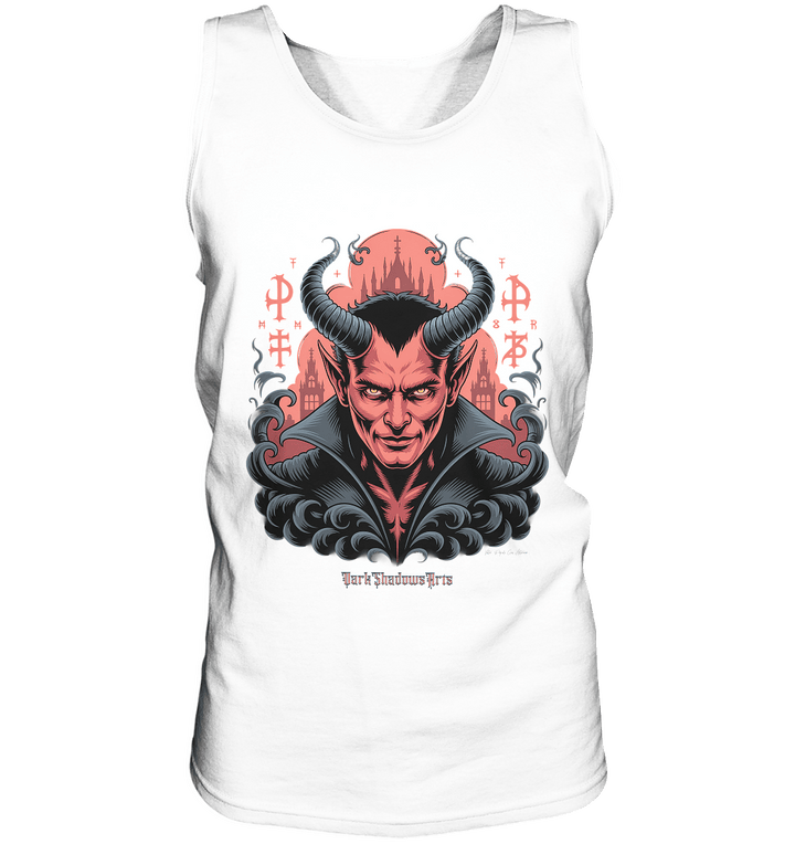 Infernal Sovereign – Dämonische Macht in Gothic - Rot - Relaxed Tank Top | Tank - Tops | Dark Shadows Arts