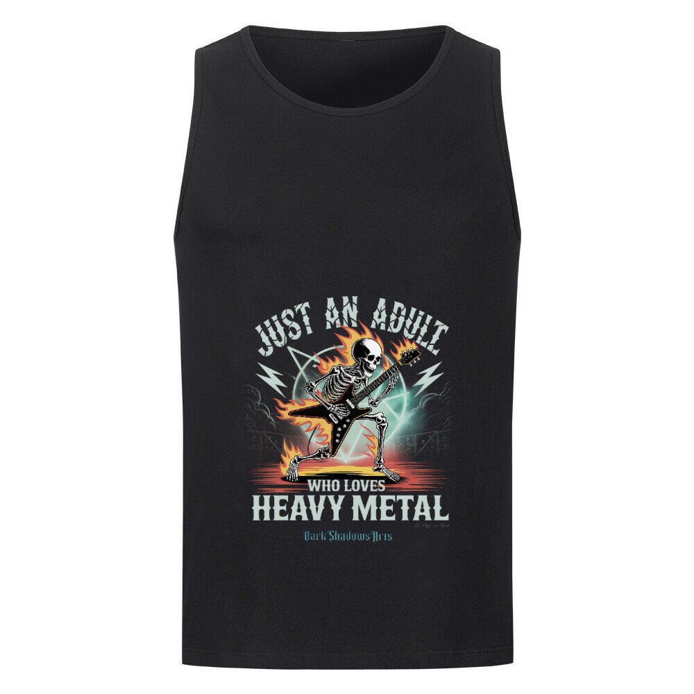 Just an Adult Who Loves Heavy Metal - Classic Tanktop | T-Shirt | Dark Shadows Arts