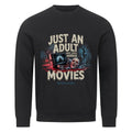 Just an Adult Who Loves Horror Movies - Premium Organic Sweatshirt | Sweatshirt | Dark Shadows Arts