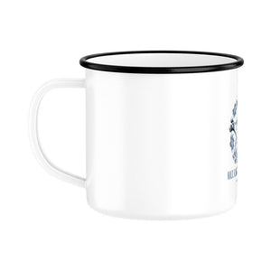 Kalt. Klar. Knochenhart. - Emaille Tasse | Mug | Dark Shadows Arts