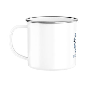 Kalt. Klar. Knochenhart. - Emaille Tasse | Mug | Dark Shadows Arts