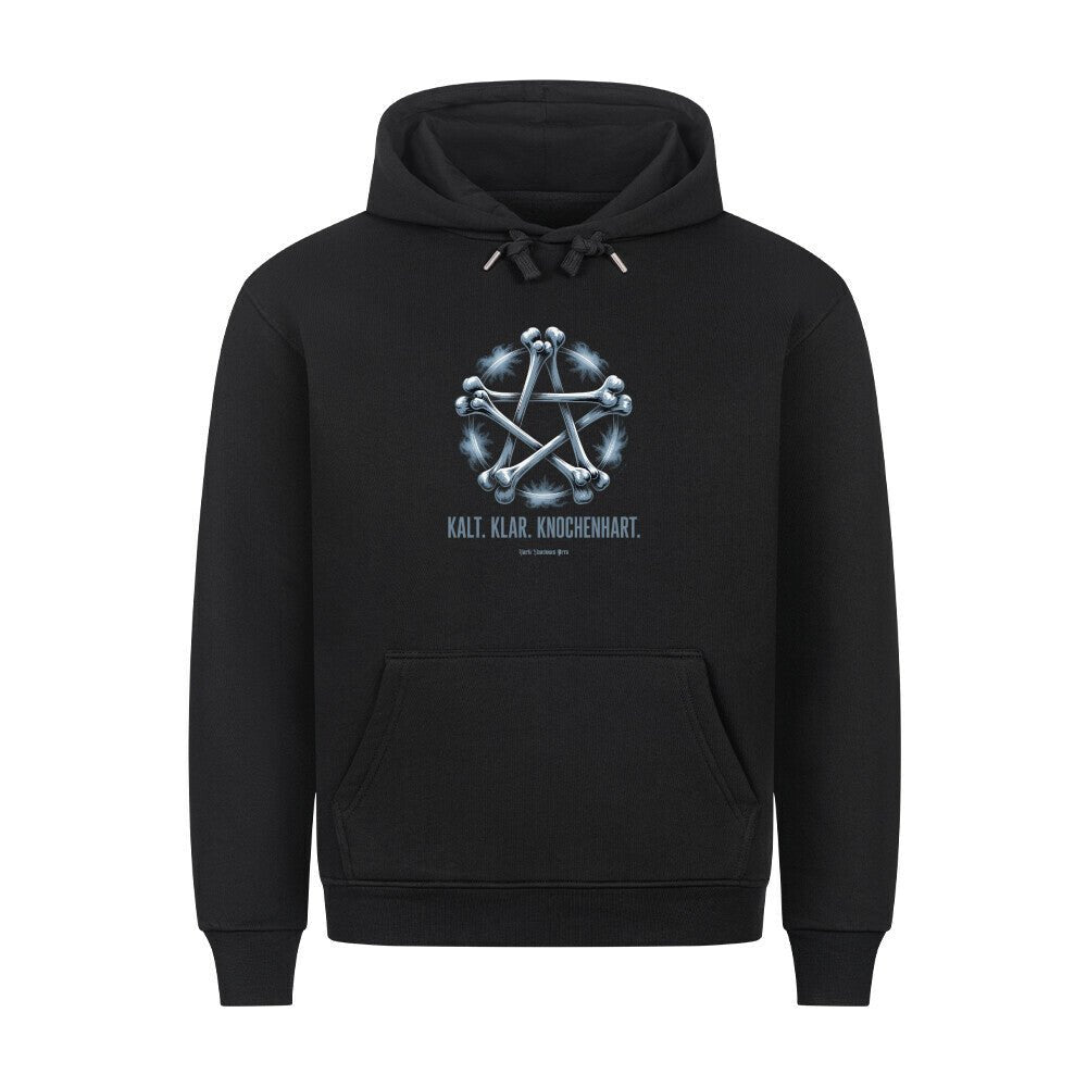 Kalt. Klar. Knochenhart. - HigherBlanks Premium Hoodie | Hoodie | Dark Shadows Arts