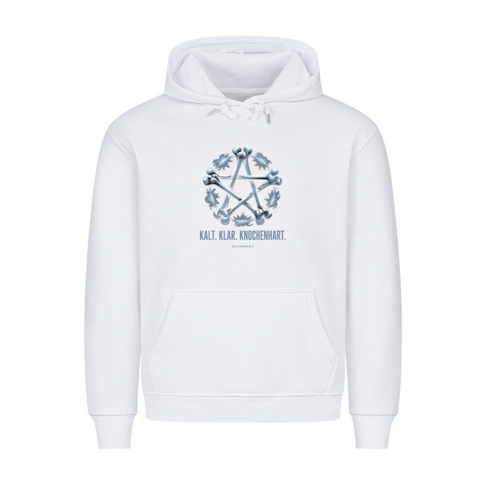 Kalt. Klar. Knochenhart. - HigherBlanks Premium Hoodie | Hoodie | Dark Shadows Arts