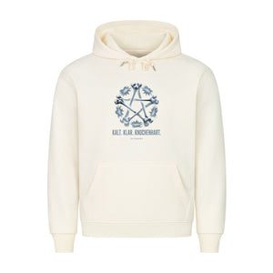 Kalt. Klar. Knochenhart. - HigherBlanks Premium Hoodie | Hoodie | Dark Shadows Arts
