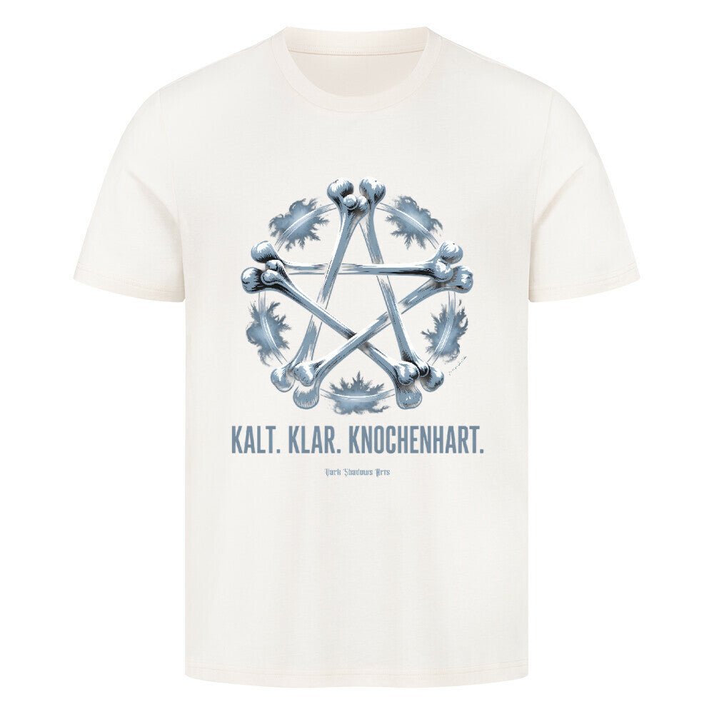 Kalt. Klar. Knochenhart. - HigherBlanks Premium T-Shirt | T-Shirt | Dark Shadows Arts
