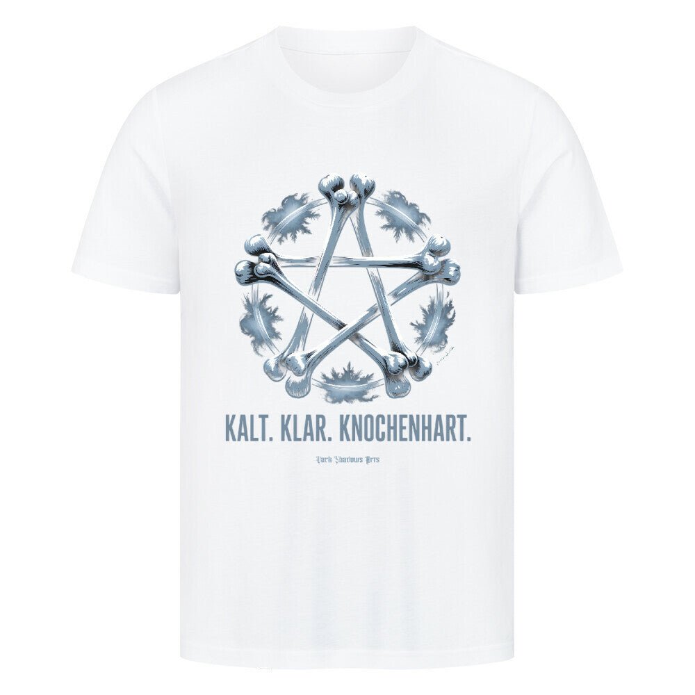 Kalt. Klar. Knochenhart. - HigherBlanks Premium T-Shirt | T-Shirt | Dark Shadows Arts