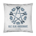 Kalt. Klar. Knochenhart. - Kissen | Pillow | Dark Shadows Arts