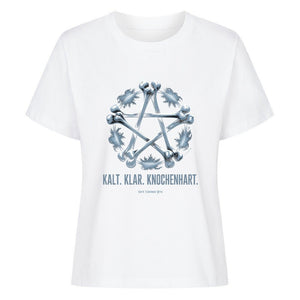Kalt. Klar. Knochenhart. - Premium Organic Shirt Women | T-Shirt | Dark Shadows Arts