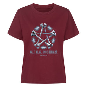 Kalt. Klar. Knochenhart. - Premium Organic Shirt Women | T-Shirt | Dark Shadows Arts