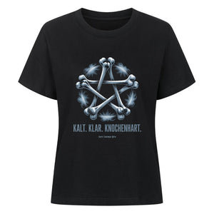 Kalt. Klar. Knochenhart. - Premium Organic Shirt Women | T-Shirt | Dark Shadows Arts
