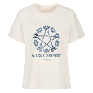 Kalt. Klar. Knochenhart. - Premium Organic Shirt Women | T-Shirt | Dark Shadows Arts