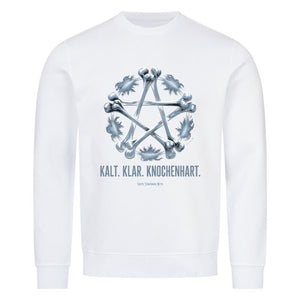 Kalt. Klar. Knochenhart. - Premium Organic Sweatshirt | Sweatshirt | Dark Shadows Arts
