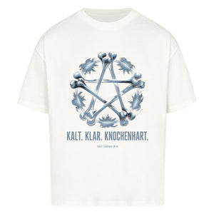 Kalt. Klar. Knochenhart. - VACANCY Oversized Shirt | T-Shirt | Dark Shadows Arts