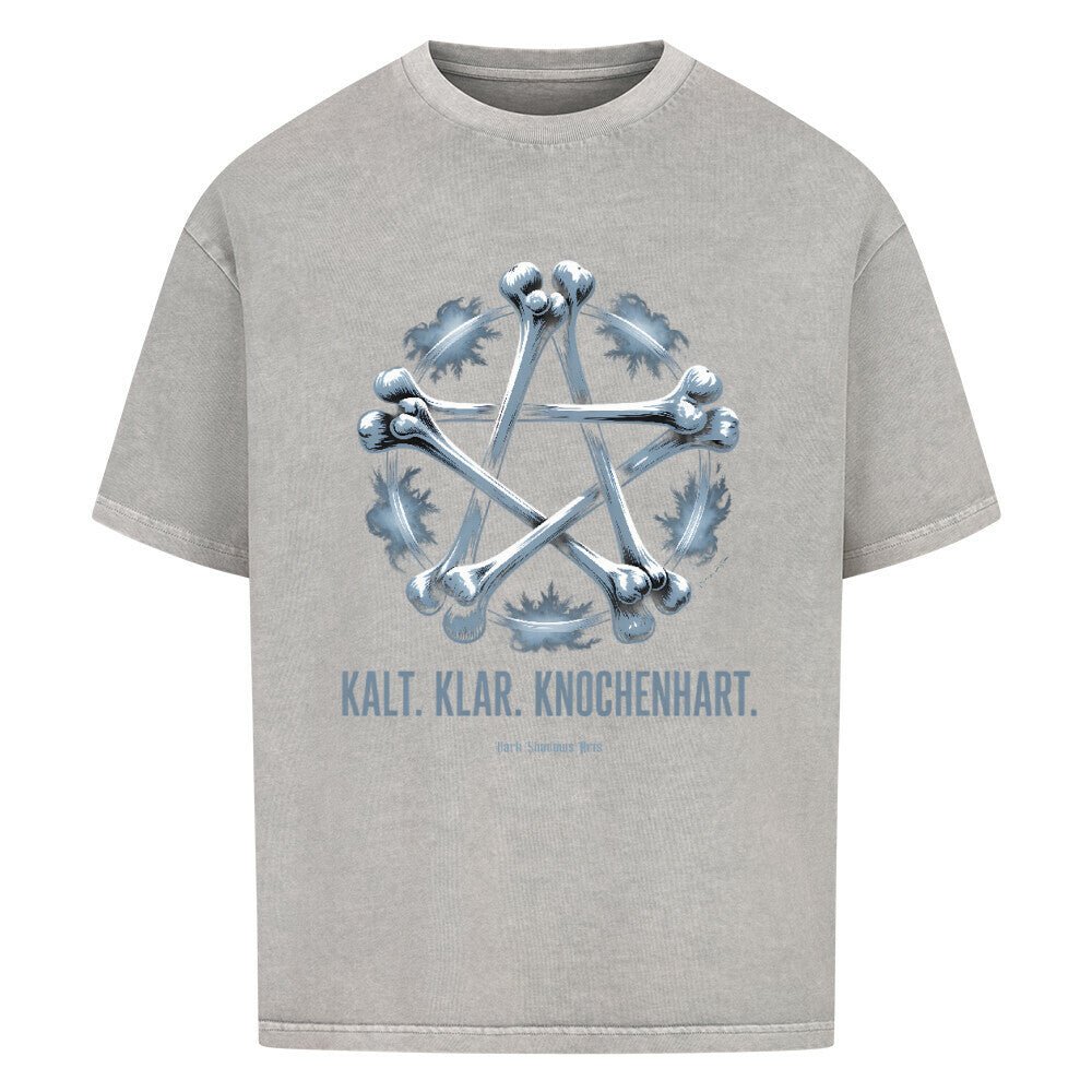 Kalt. Klar. Knochenhart. - VACANCY Oversized Shirt | T-Shirt | Dark Shadows Arts