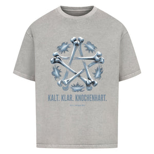 Kalt. Klar. Knochenhart. - VACANCY Oversized Shirt | T-Shirt | Dark Shadows Arts