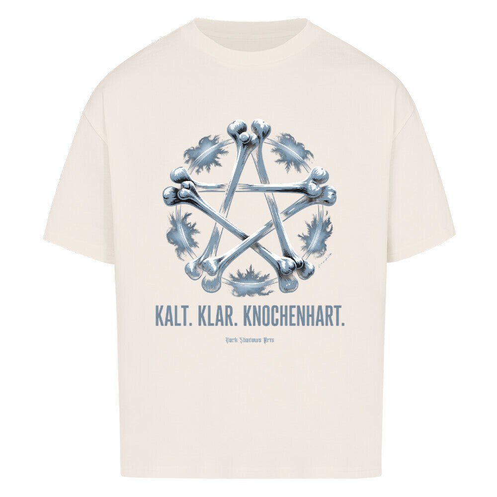 Kalt. Klar. Knochenhart. - VACANCY Oversized Shirt | T-Shirt | Dark Shadows Arts