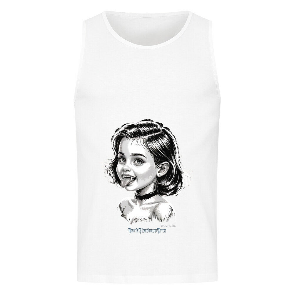 Kleine Vampirin mit Frechmut - Classic Tanktop | T-Shirt | Dark Shadows Arts