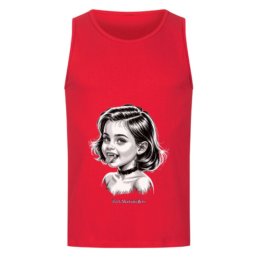Kleine Vampirin mit Frechmut - Classic Tanktop | T-Shirt | Dark Shadows Arts