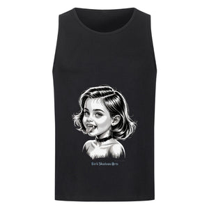 Kleine Vampirin mit Frechmut - Classic Tanktop | T-Shirt | Dark Shadows Arts
