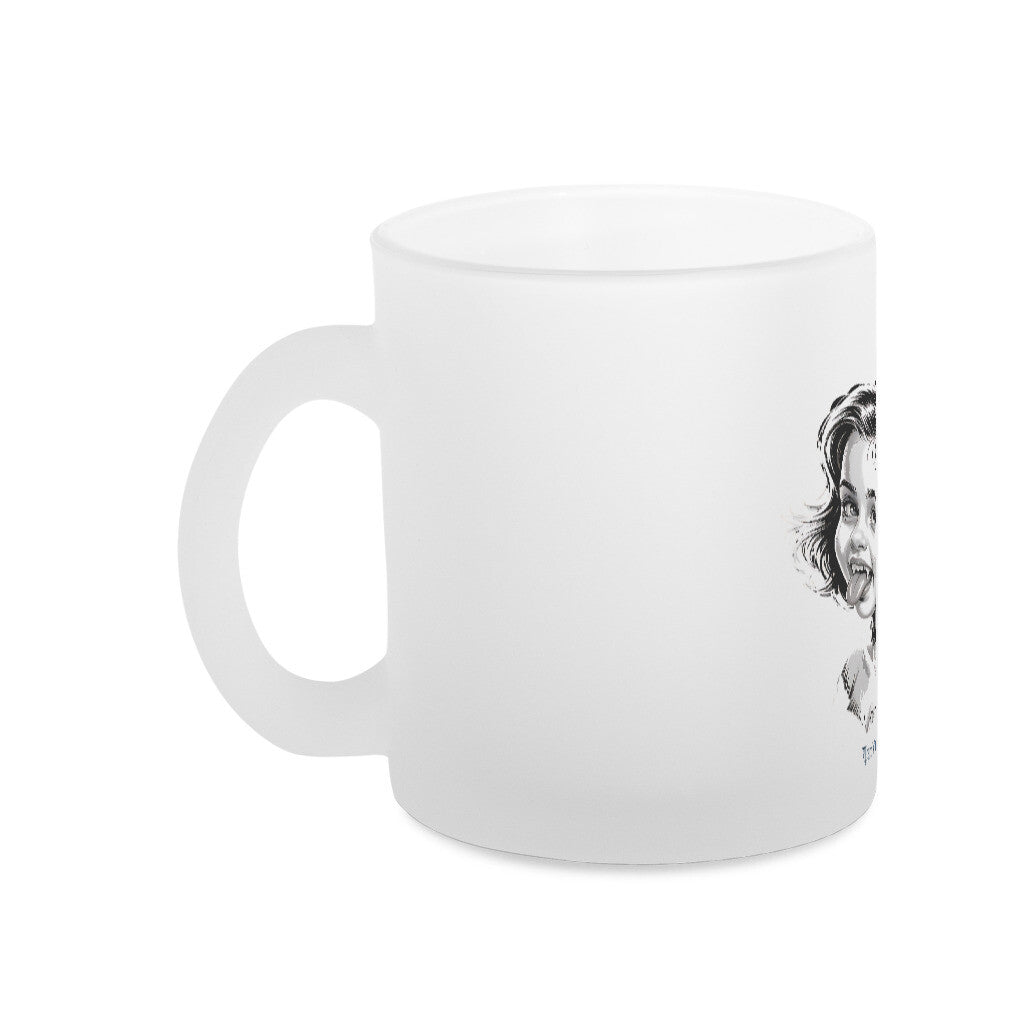 Kleine Vampirin mit Frechmut - Glas - Tasse satiniert | Mug | Dark Shadows Arts
