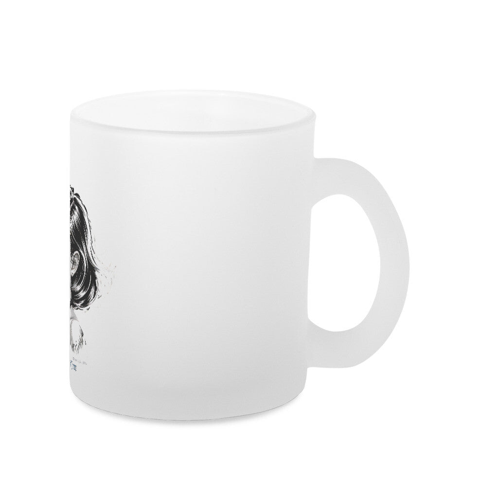 Kleine Vampirin mit Frechmut - Glas - Tasse satiniert | Mug | Dark Shadows Arts