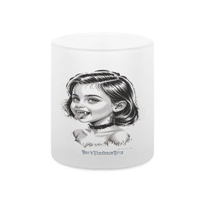 Kleine Vampirin mit Frechmut - Glas - Tasse satiniert | Mug | Dark Shadows Arts