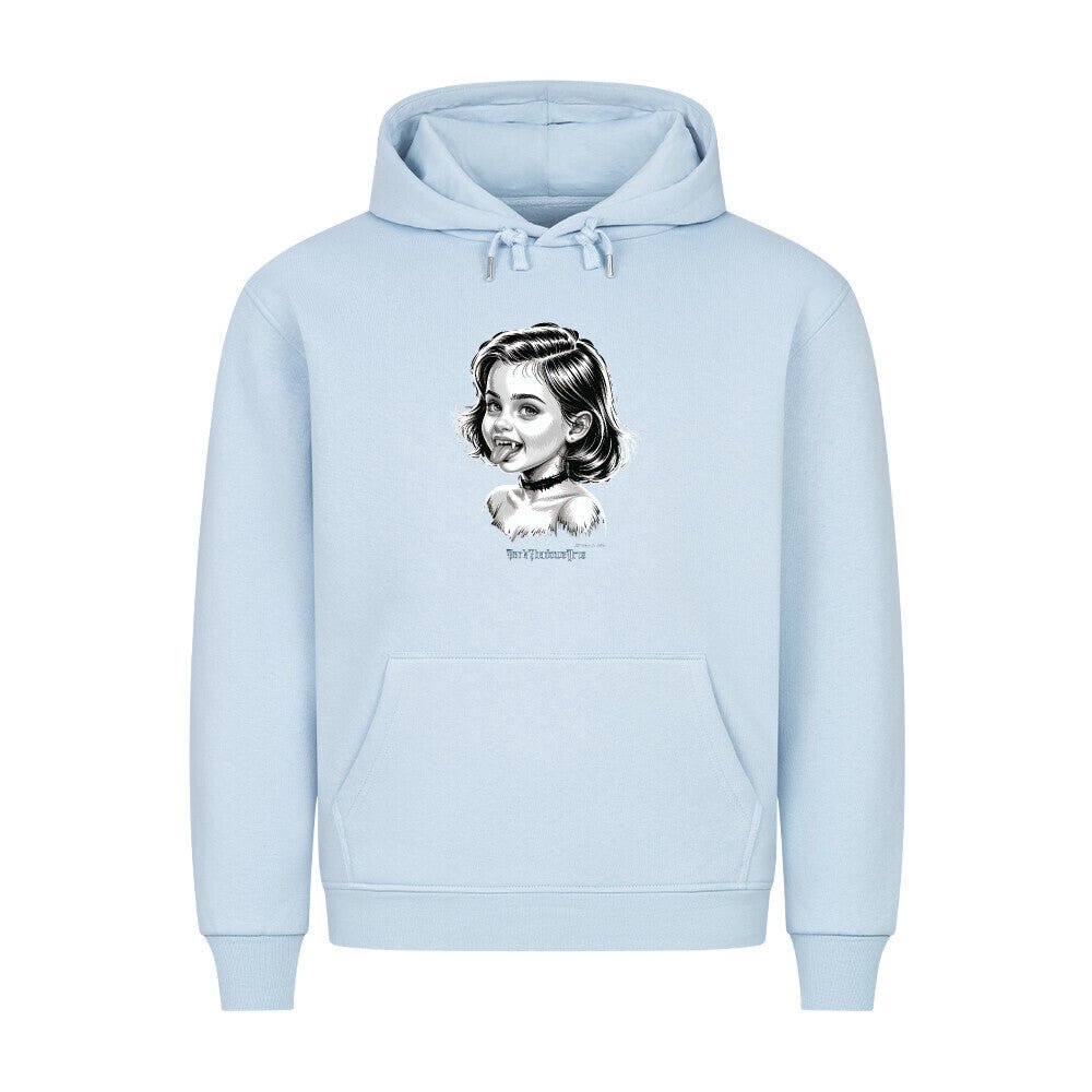 Kleine Vampirin mit Frechmut - HigherBlanks Premium Hoodie | Hoodie | Dark Shadows Arts