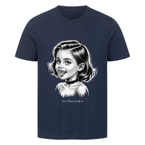 Kleine Vampirin mit Frechmut - HigherBlanks Premium T-Shirt | T-Shirt | Dark Shadows Arts