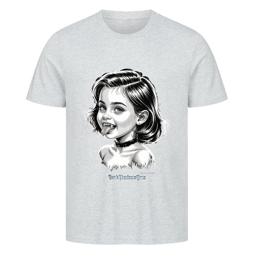 Kleine Vampirin mit Frechmut - HigherBlanks Premium T-Shirt | T-Shirt | Dark Shadows Arts