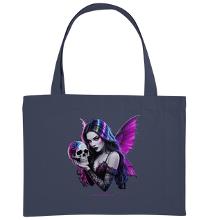 Königin der Schattenflügel - Ladies Organic Shirt Dress - Organic Shopping - Bag | Taschen | Dark Shadows Arts