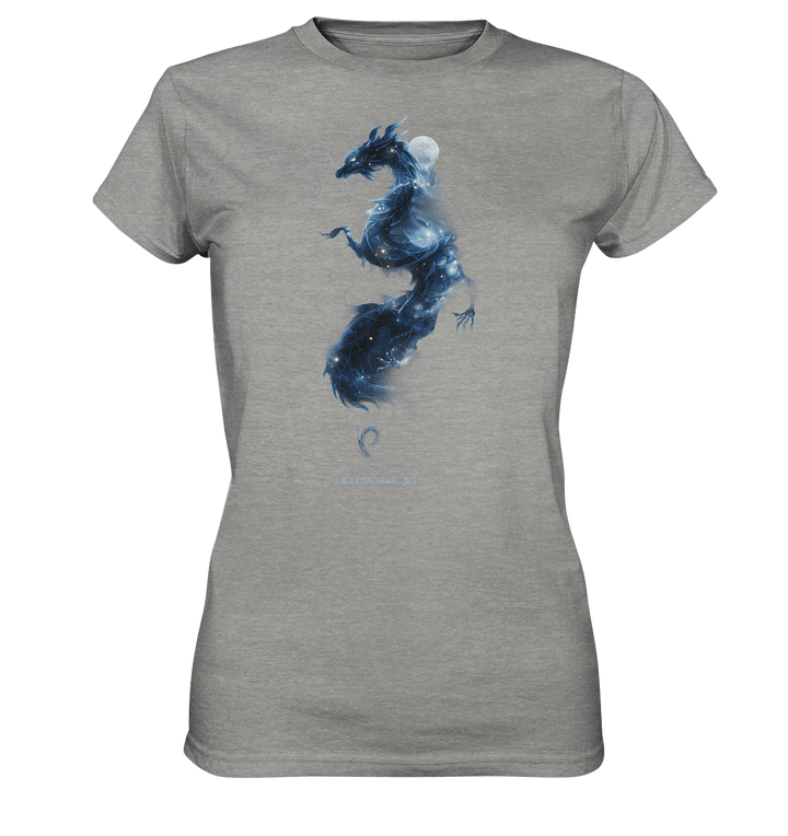 Kosmischer Drachen – Mystische Sternenenergie - Ladies Premium Shirt | Lady - Shirts | Dark Shadows Arts