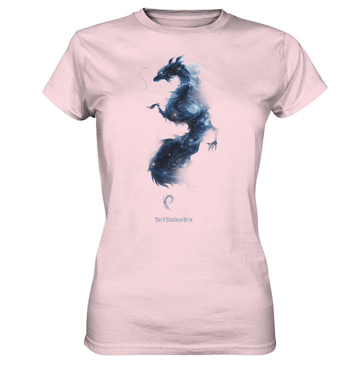 Kosmischer Drachen – Mystische Sternenenergie - Ladies Premium Shirt | Lady - Shirts | Dark Shadows Arts