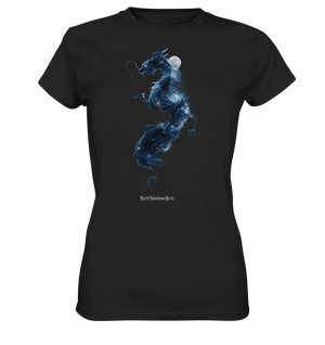 Kosmischer Drachen – Mystische Sternenenergie - Ladies Premium Shirt | Lady - Shirts | Dark Shadows Arts
