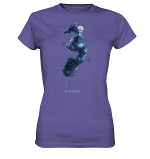 Kosmischer Drachen – Mystische Sternenenergie - Ladies Premium Shirt | Lady - Shirts | Dark Shadows Arts