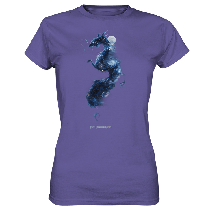Kosmischer Drachen – Mystische Sternenenergie - Ladies Premium Shirt | Lady - Shirts | Dark Shadows Arts