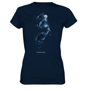 Kosmischer Drachen – Mystische Sternenenergie - Ladies Premium Shirt | Lady - Shirts | Dark Shadows Arts