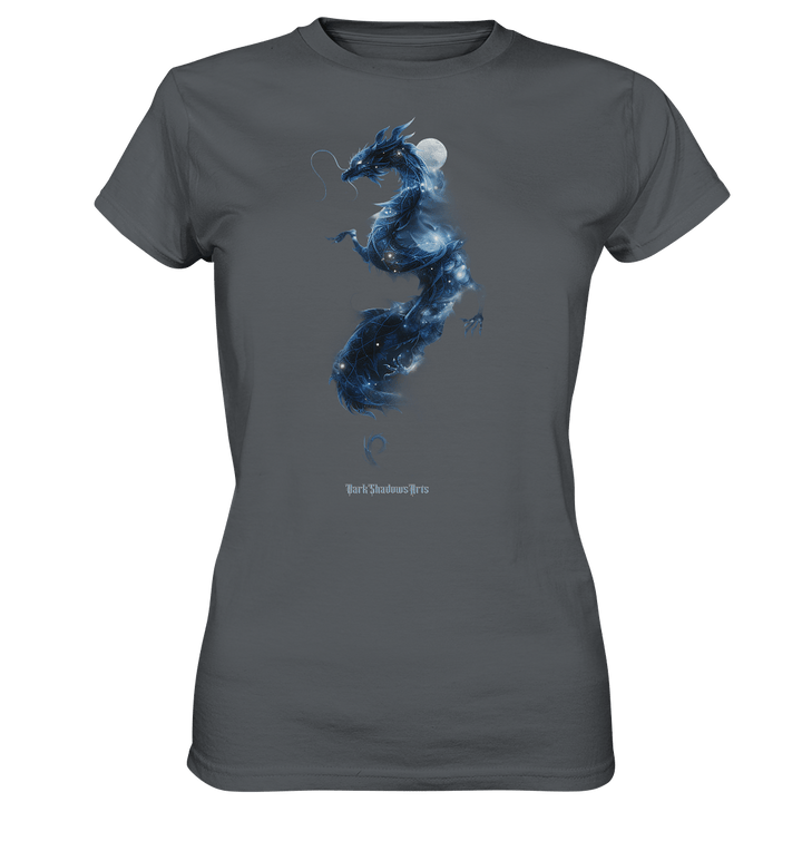 Kosmischer Drachen – Mystische Sternenenergie - Ladies Premium Shirt | Lady - Shirts | Dark Shadows Arts