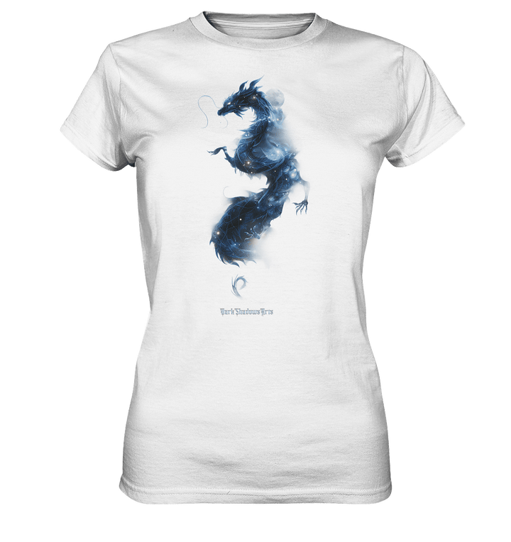 Kosmischer Drachen – Mystische Sternenenergie - Ladies Premium Shirt | Lady - Shirts | Dark Shadows Arts