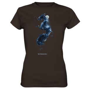 Kosmischer Drachen – Mystische Sternenenergie - Ladies Premium Shirt | Lady - Shirts | Dark Shadows Arts