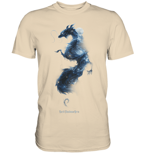 Kosmischer Drachen – Mystische Sternenenergie - Premium Shirt | Unisex - Shirts | Dark Shadows Arts