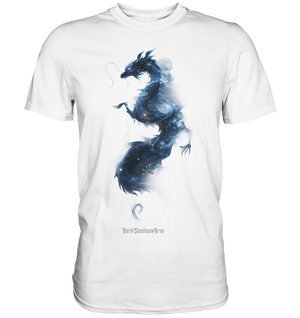 Kosmischer Drachen – Mystische Sternenenergie - Premium Shirt | Unisex - Shirts | Dark Shadows Arts