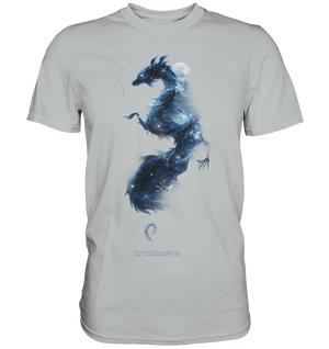 Kosmischer Drachen – Mystische Sternenenergie - Premium Shirt | Unisex - Shirts | Dark Shadows Arts